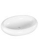LAVABO BIANCO D'APPOGGIO MODELLO LA007 cm.62x46 LINPHA