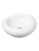 LAVABO BIANCO D'APPOGGIO MODELLO LA009 DM.44 LINPHA