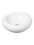 LAVABO BIANCO D'APPOGGIO MODELLO LA009 DM.44 LINPHA