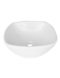 LAVABO BIANCO D'APPOGGIO MODELLO LA010 cm.37x37 LINPHA