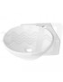 LAVABO AD ANGOLO BIANCO MOD. LN300 CM 36x36 LINPHA