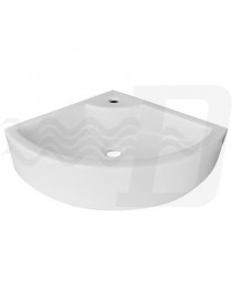 LAVABO AD ANGOLO BIANCO MOD. LN301 CM 40x40 LINPHA