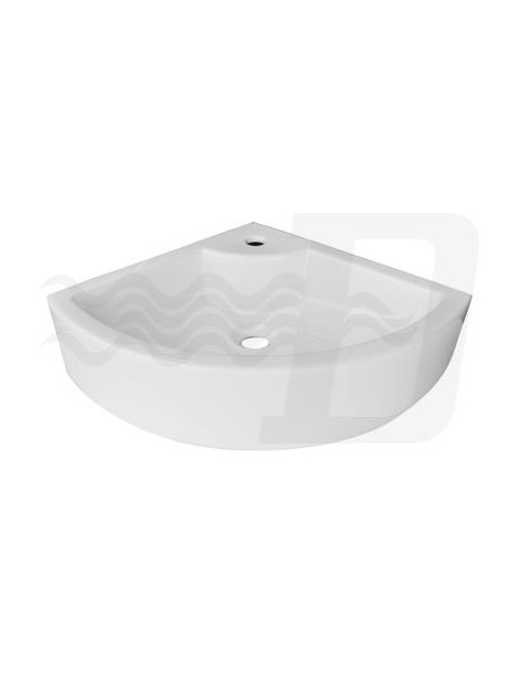 LAVABO AD ANGOLO BIANCO MOD. LN301 CM 40x40 LINPHA