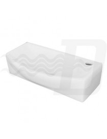 LAVABO  A PARETE MOD. LP702 RETTANGOLARE CM.45X23 LINPHA