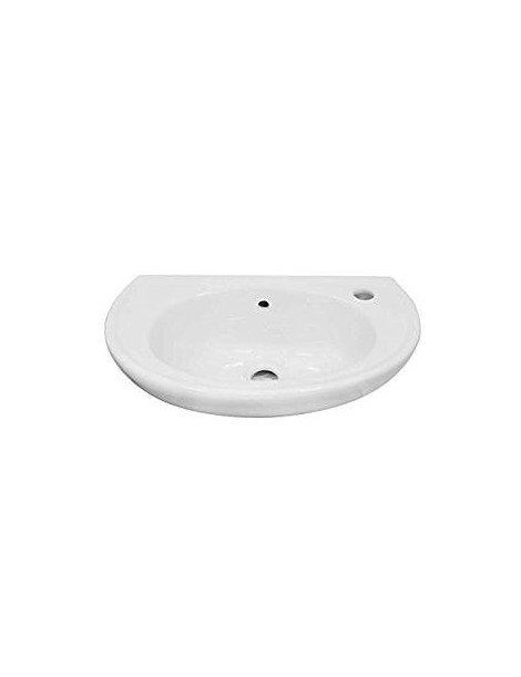 LAVABO  A PARETE MOD. LP705  CM.46X28 LINPHA