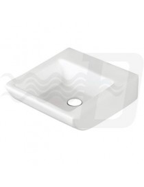LAVABO A PARETE MOD. LP707 RETTANGOLARE CM.41X43 LINPHA