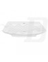 LAVABO A PARETE MOD. LP709 RETTANGOLARE CM.54X39 LINPHA