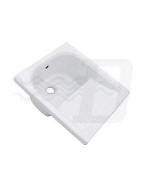 PILOZZO LAVAPANNI IN  CERAMICA CON  STRIZZATOIO SERIE MISURINA CM.44x52 LINPHA