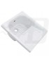PILOZZO LAVAPANNI IN  CERAMICA CON  STRIZZATOIO SERIE MISURINA CM.44x52 LINPHA