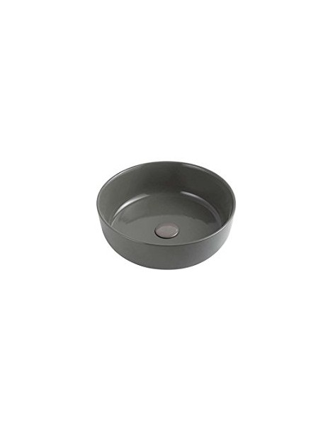 LAVABO D'APPOGGIO  SERIE SLIM MODELLO 01 DM330 GRIGIO CEMENTO LINPHA