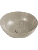 LAVABO D'APPOGGIO  SERIE SLIM MODELLO 02 DM330 H. 140 NERO LINPHA