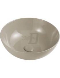 LAVABO D'APPOGGIO  SERIE SLIM MODELLO 02 DM330 H. 140 SABBIA LINPHA