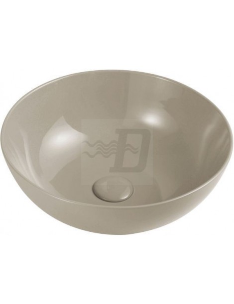 LAVABO D'APPOGGIO  SERIE SLIM MODELLO 02 DM330 H. 140 SABBIA LINPHA