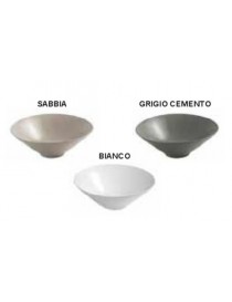 LAVABO D'APPOGGIO  SERIE SLIM MODELLO 03 DM405  SABBIA LINPHA