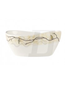 LAVABO D'APPOGGIO ARTISTICO MODELLO LZA02  CM. 41.5x34x17  LINPHA