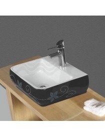 LAVABO D'APPOGGIO ARTISTICO MODELLO LZA05 CM. 47x38,5x14  LINPHA