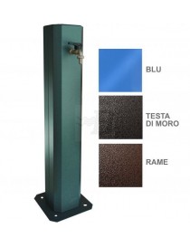 FONTANA BLU IN ACCIAIO INOX A COLONNA MODELLO COLORADO DIANFLEX