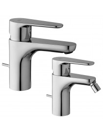 MISCELATORE MONOCOMANDO CROMO BIDET LINEA GREEN PAFFONI