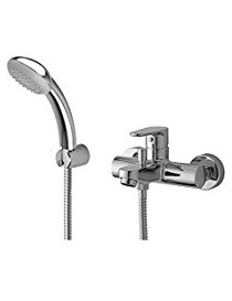 MISCELATORE MONOCOMANDO CROMO VASCA LINEA GREEN PAFFONI