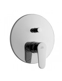 MISCELATORE MONOCOMANDO INCASSO DOCCIA CROMO CON DEVIATORE  LINEA GREEN PAFFONI