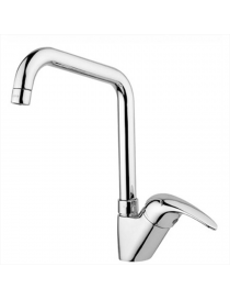 MISCELATORE MONOCOMANDO LAVELLO CROMO LINEA NETTUNO DUE PAFFONI