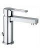 MISCELATORE MONOCOMANDO LAVABO CROMO LINEA RINGO PAFFONI