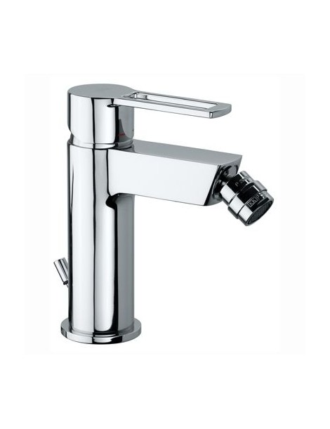 MISCELATORE MONOCOMANDO BIDET CROMO LINEA RINGO PAFFONI