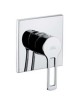 MISCELATORE MONOCOMANDO INCASSO DOCCIA CROMO LINEA RINGO PAFFONI