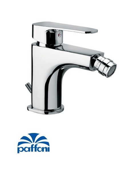 MISCELATORE MONOCOMANDO BIDET CROMO  LINEA SLY PAFFONI