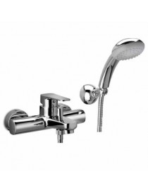 MISCELATORE MONOCOMANDO VASCA CON SUPPORTO A SNODO CROMO LINEA SLY PAFFONI