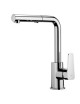 MISCELATORE MONOCOMANDO CON DOCCIA ESTRAIBILE CROMO LINEA SLY PAFFONI