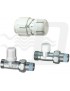 KIT VALVOLA+DETENTORE DIRITTO+TESTA TERMOSTATICA ATTACCO RAME 3/8 FAR