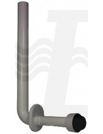 TUBO RISCIACQUAMENTO CON CANNOTTO 29 cm