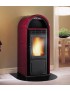 STUFA A PELLET MODELLO  AURORA 12,0 KW BORDEAUX DAL ZOTTO