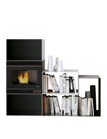 Stufa a Pellet BRIAN 6  6kw ACCIAIO VERNICIATO NERO Palazzetti