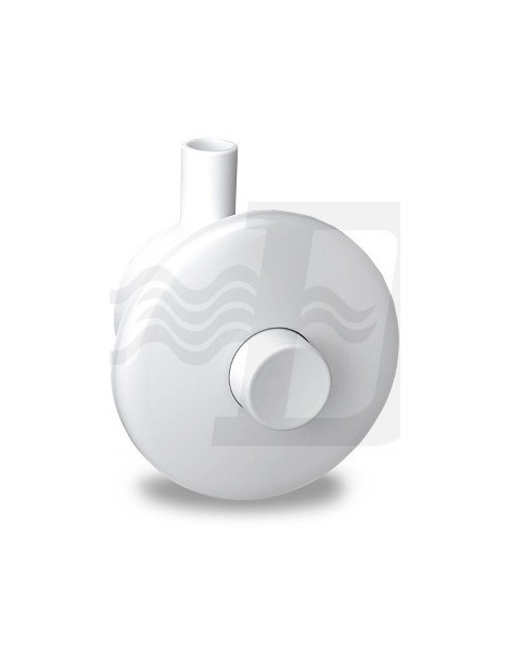 PULSANTE BIANCO PNEUMATICO PARETE PER MONTAGGIO INCASSO