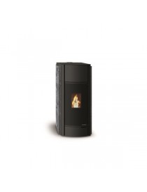 Stufa a Pellet JULIE 9 US OLLARE USCITA FUMI COASSIALI SUPERIORE  9kw METALLO VERNICIATO OLLARE Palazzetti