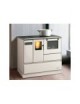 CUcina a Pellet ORNELLA 8  8kw ACCIAIO VERNICIATO AVORIO Palazzetti