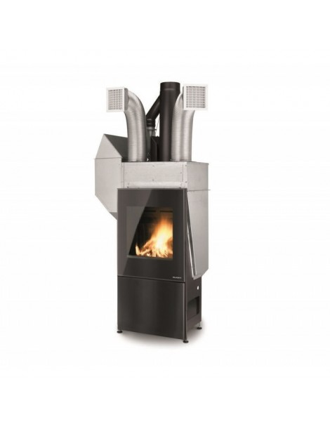 Focolare legna - Pellet 45 GLASS ARIA LEGNA/PELLET 15kw   Palazzetti