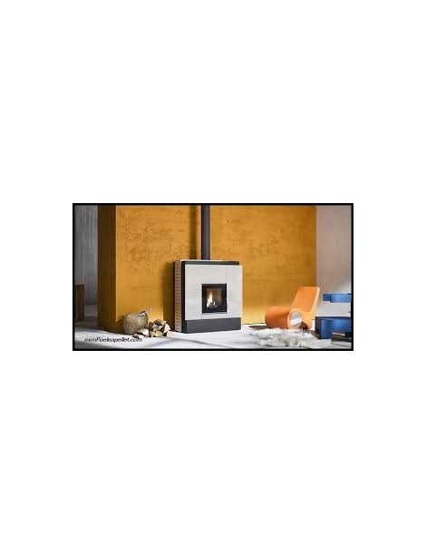 Focolare legna - Pellet NICOLAS 9 LEGNA/PELLET  MULTIFIRE PIETRA OLLARE Palazzetti