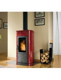 Focolare legna - Pellet ELISA  9kw CERAMICA GIALLO SAHARA Palazzetti
