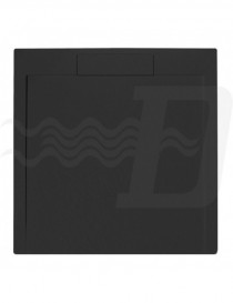 PIATTO DOCCIA LINEA EMOTION MOD.EUPHORIA QUADRATO Nero cm 90x90 DIANHYDRO