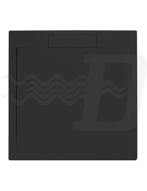 PIATTO DOCCIA LINEA EMOTION MOD.EUPHORIA QUADRATO Nero cm 90x90 DIANHYDRO