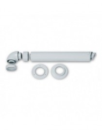KIT SCARICO FUMI CON CURVA 87°