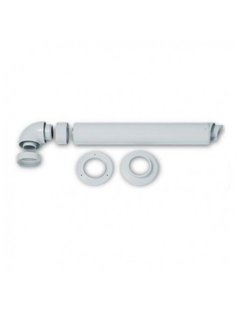 KIT SCARICO FUMI CON CURVA 87°
