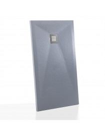 PIATTO DOCCIA LINEA EMOTION MOD. SERENITY RETTANGOLARE grigio