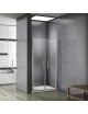 BOX DOCCIA NICCHIA CRISTALLO 8MM. TRASPARENTE PROFILI CROMO LUCIDO