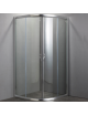 BOX DOCCIA SEMICIRCOLARE CRISTALLO 6 MM. PROFILI CROMO LUCIDO