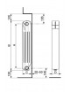 RADIATORE IN ALLUMINIO CALIDOR SUPER B4 H350