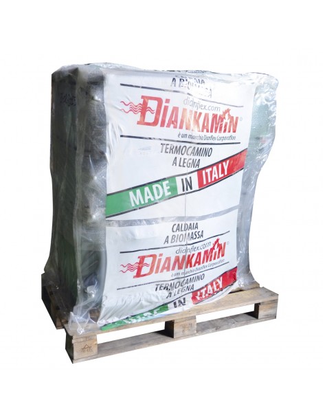 CALDAIA BIOMASSA POLICOMBUSTIBILE 35KW DK CON  CANDELETTE  DIANKAMIN PLUS